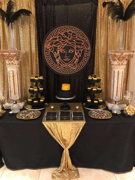 Versace themed party ideas